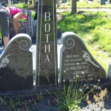 BOTHA Christoffel Jakobus 1931-1988