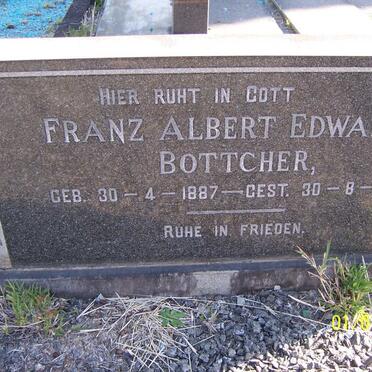BOTTCHER Franz Albert Edward 1887-1965