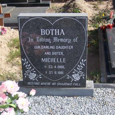 BOTHA Michelle 1966- 1981