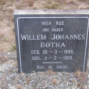 BOTHA Willem Johannes 1835-1905