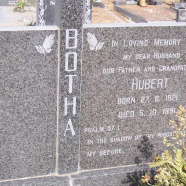 BOTHA Hubert 1921-1991