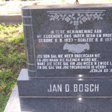BOSCH Jan D. 1937-1974