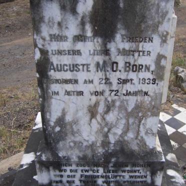 BORN Auguste M.O. -1939