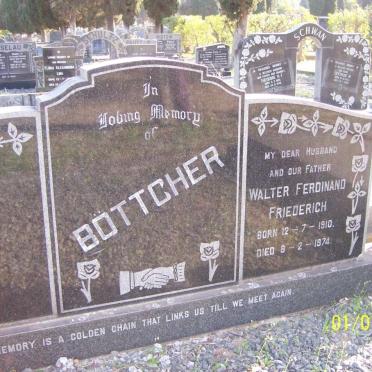 BOTTCHER Walter Ferdinand Friedrich 1910-1974