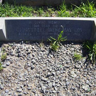BOY Christobel Irene May 1905-1965