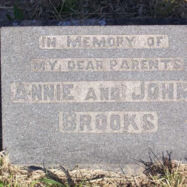 BROOKS John &amp; Annie