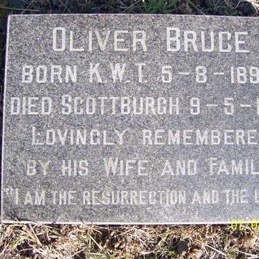 BRUCE Oliver 1892-1986