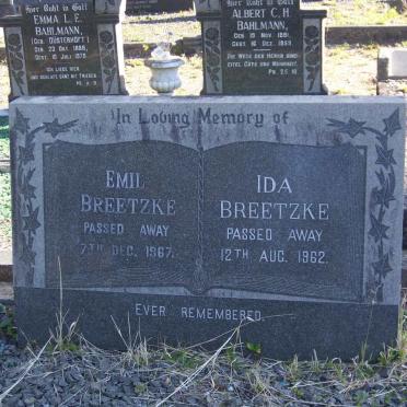 BREETZKE Emil -1967 &amp; Ida -1962