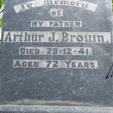 BROWN Arthur J. -1941
