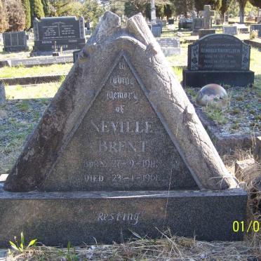 BRENT Neville 1911-1961