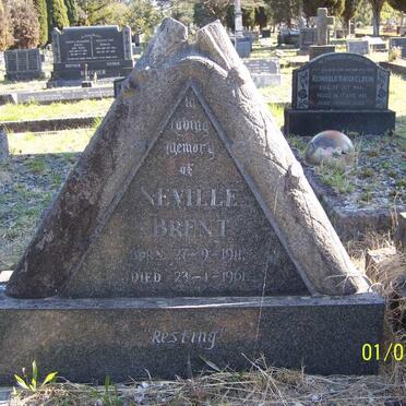 BRENT Neville 1911-1961