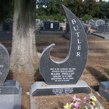 BUTLER Mark Phillip 1960-2001 :: BOTHA Tamara 1997-1997