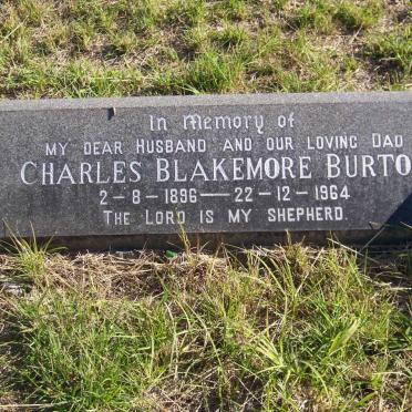 BURTON Charles Blakemore 1896-1964