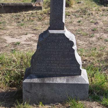 CARLING Patrick -1875 &amp; Sarah -1866