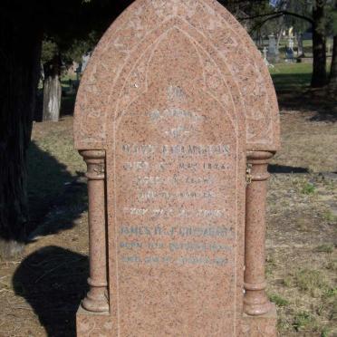 CHAMBERS James H.J. 1846-1912 &amp; Mary -1896