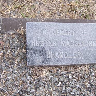 CHANDLER Hester Magdeline
