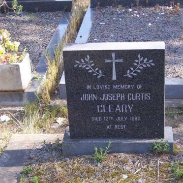 CLEARY John Joseph Curtis -1980