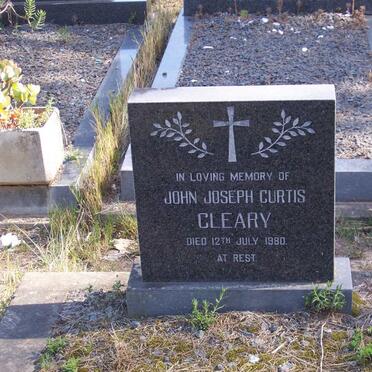 CLEARY John Joseph Curtis -1980