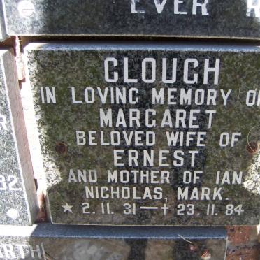 CLOUGH Margaret 1931-1984