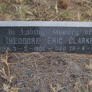 CLARKE Theodore Eric 1906-1976