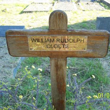 CLOETE William Rudolph