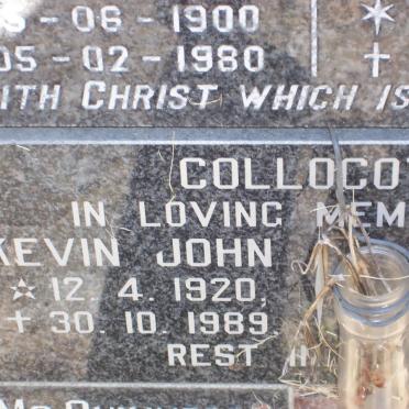 COLLOCOTT Kevin John 1920-1989