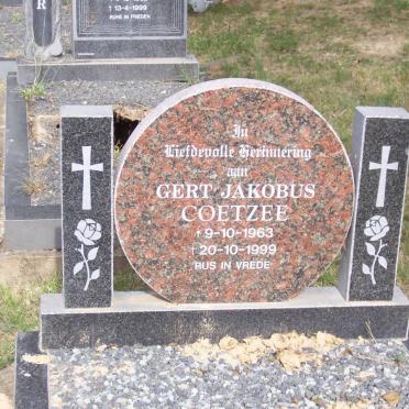 COETZEE Gert Jakobus 1963-1999