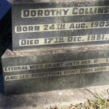 COLLINS Dorothy 1902-1951