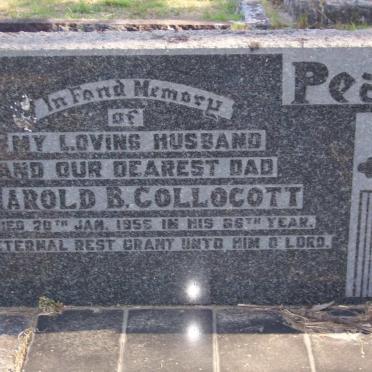 COLLOCOTT Harold B. ?-1956