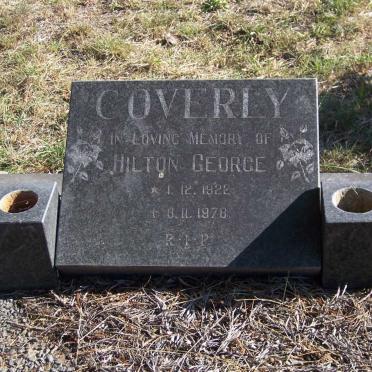 COVERLY Hilton George 1922-1978