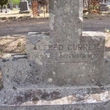 CURREY Alfred -1887