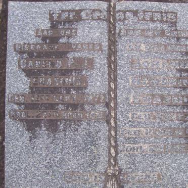 ERASMUS Barend P.J. 1872-1951 &amp; Johanna Hendrina COETZEE 1872-1943