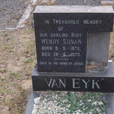 EYK Wendy Susan, van 1973-1973