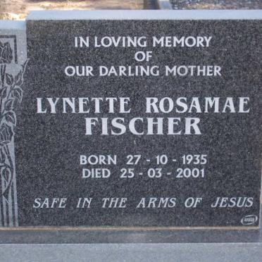 FISCHER Lynette Rosamae 1935-2001