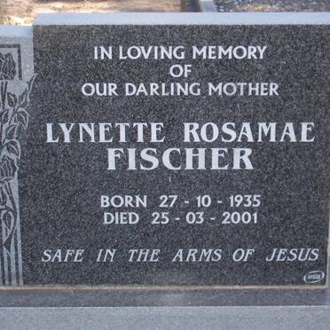 FISCHER Lynette Rosamae 1935-2001