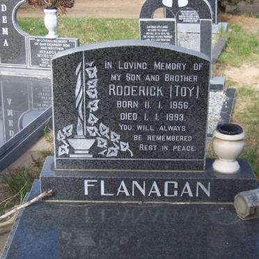 FLANAGAN Roderick 1956-1993