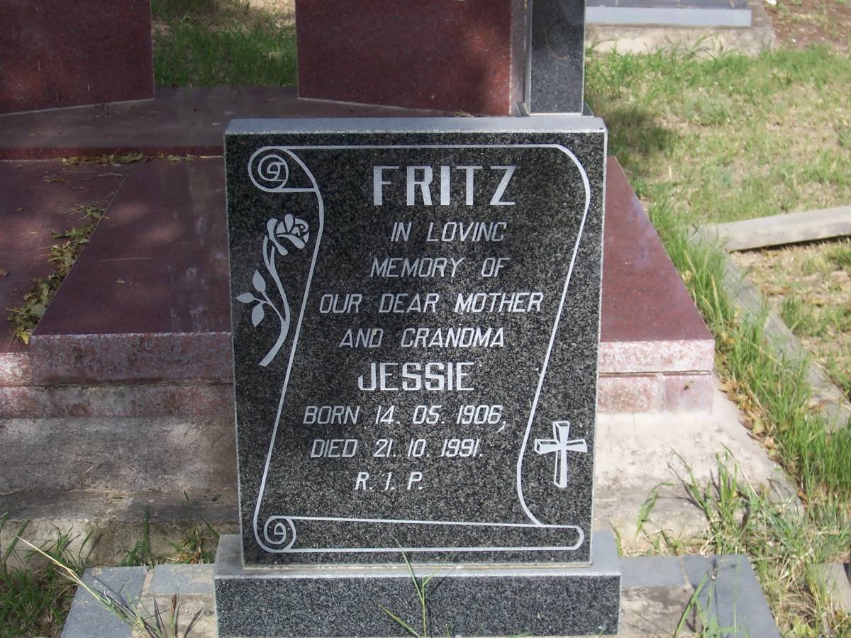 FRITZ Jessie 1906-1991