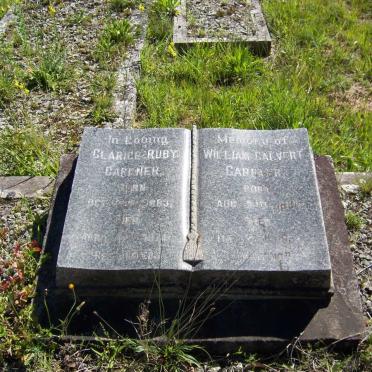 GARDNER William Calvert 1881-1954 &amp; Clarice Ruby 1883-1974