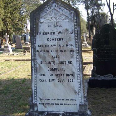 GOMBERT Fiedrich Wilhelm 1830-1899 &amp; Auguste Justine 1829-1909