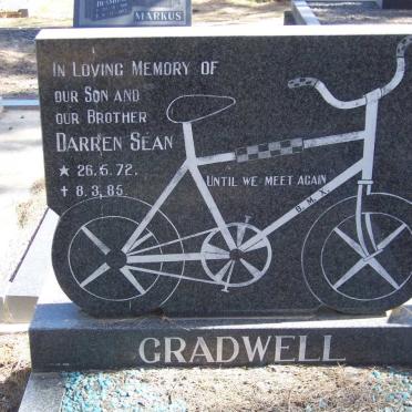 GRADWELL Darren Sean 1972-1985