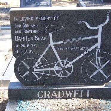 GRADWELL Darren Sean 1972-1985