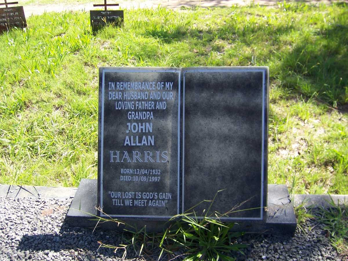 HARRIS John Allan 1932-1997