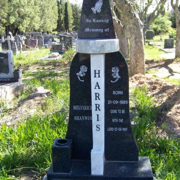 HARRIS Melvirick Shanwin 1989-1997