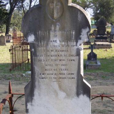 HARMER Mary Jane -1889