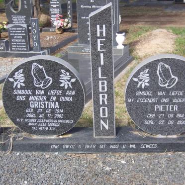 HEILBRON Pieter 1914-1990 &amp; Gristina 1914-2002