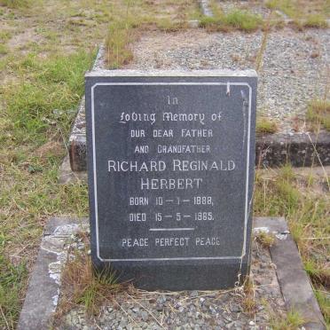 HERBERT Richard Reginald 1888-1965