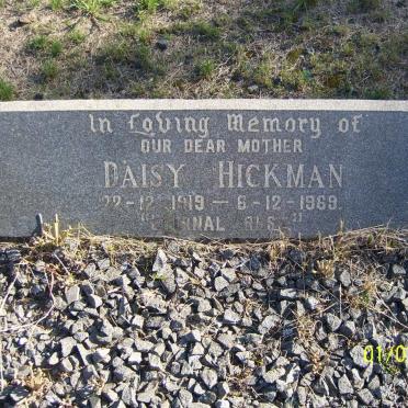 HICKMAN Daisy 1919-1969