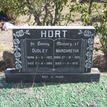 HORT Dudley 1922-1980 &amp; Margaretha 1920-1976