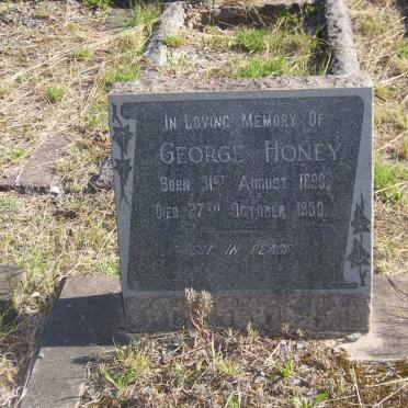 HONEY George 1896-1950