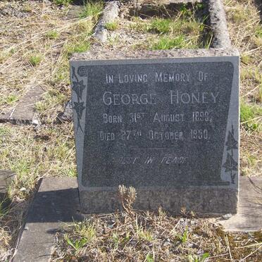 HONEY George 1896-1950